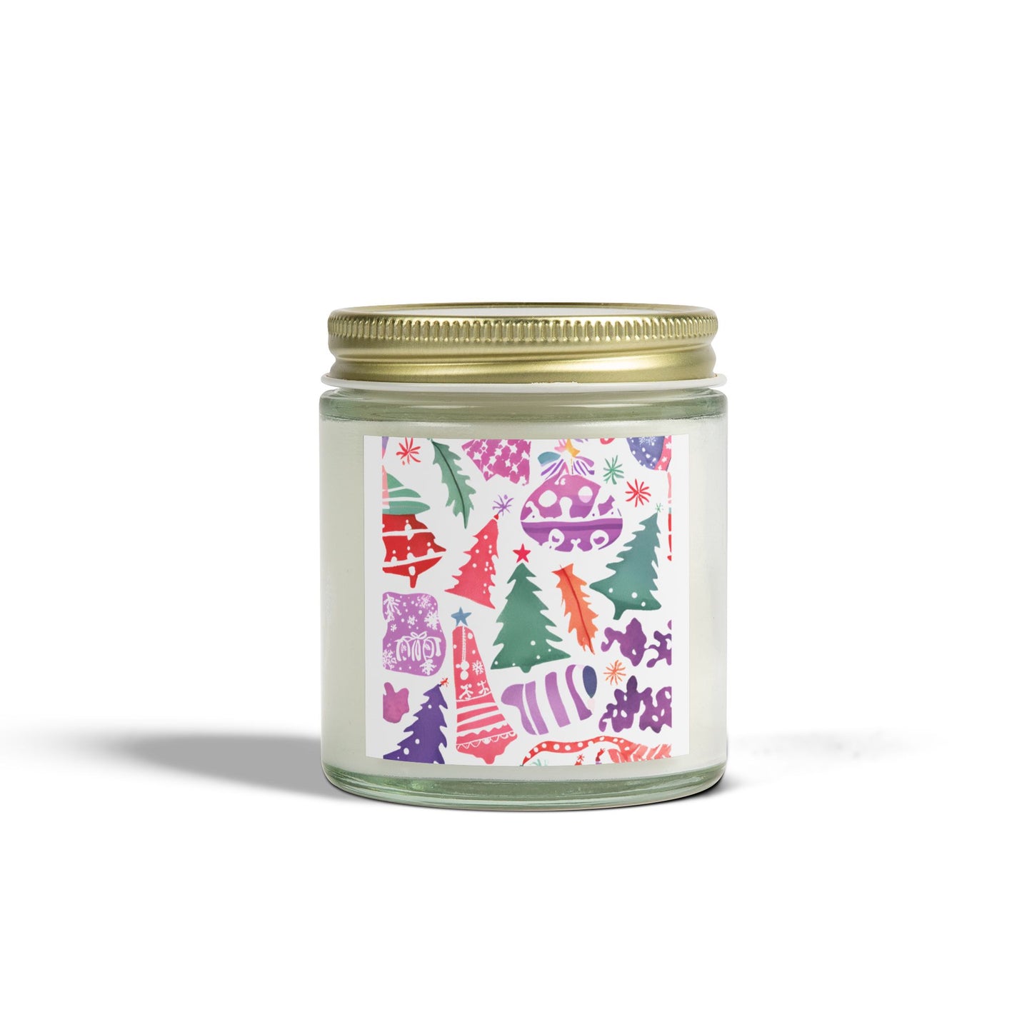 Holiday Scented Candles (Coconut Apricot Wax)