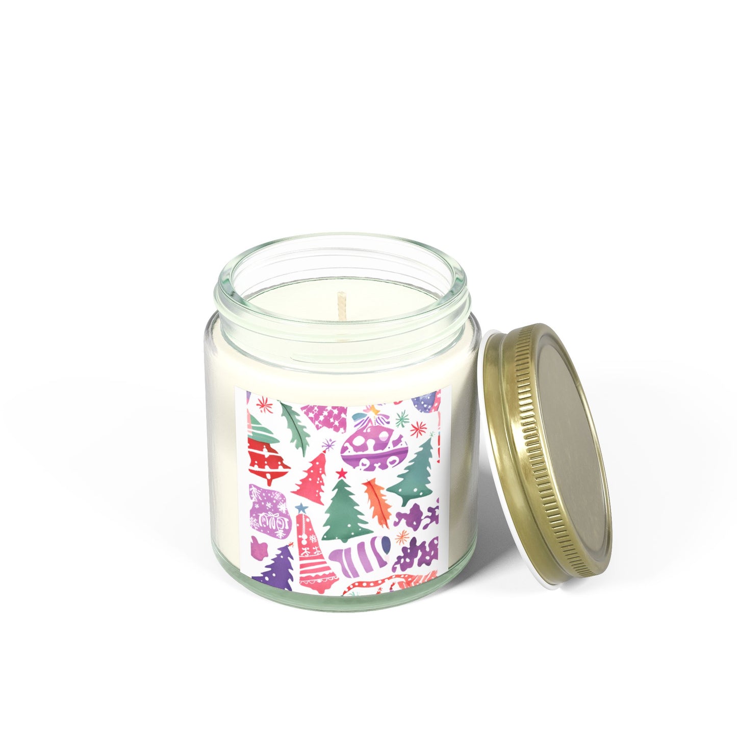 Holiday Scented Candles (Coconut Apricot Wax)